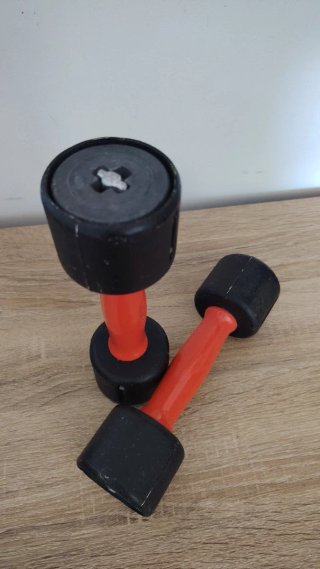 Set de 2 Mancuernas de 2 kg