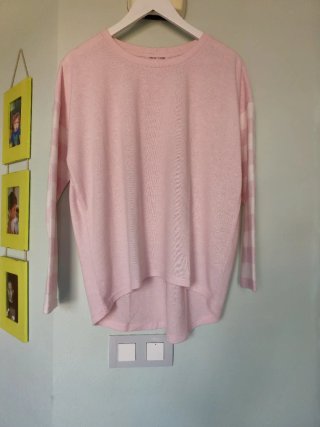 Pack 3 Jersey de punto manga larga rosa