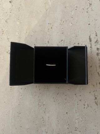 Media Alianza Oro 18kt, 11Diamantes 0,55ct totales