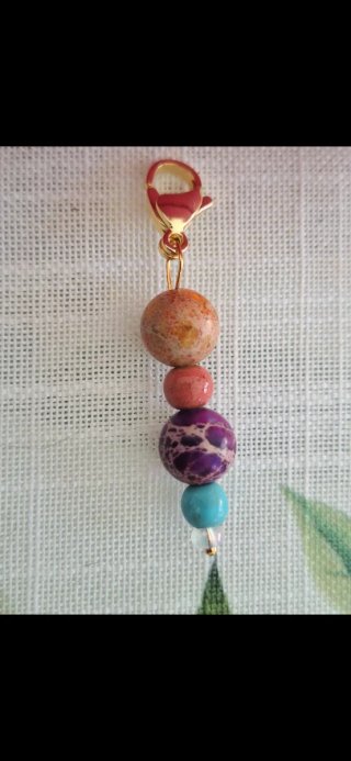 Charm exclusivo Lulas Lulas multicolor de acero
