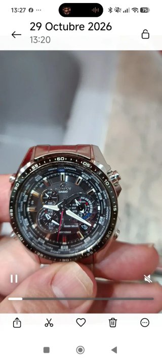 Reloj Casio Edifice Solar EQS-500