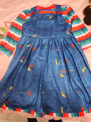Disfraz de Muñeco Diabólico Talla 6 a 7
