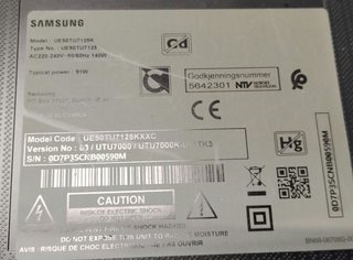 Placa Samsung UE50TU7125K