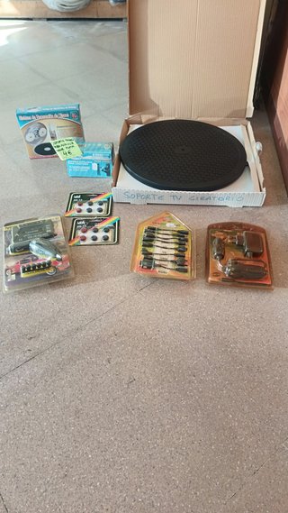 Lote 8 Accesorios Imagen y Sonido Retro
