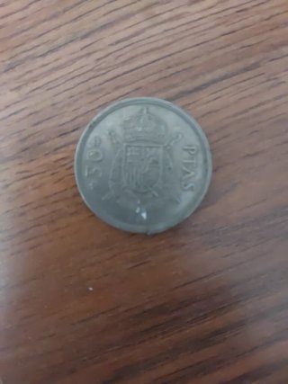 Moneda de 50 pesetas 1975