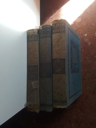 Colección El Reino de los Animales 3 tomos
