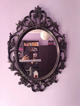 Espejo Ikea Descatalogado Negro