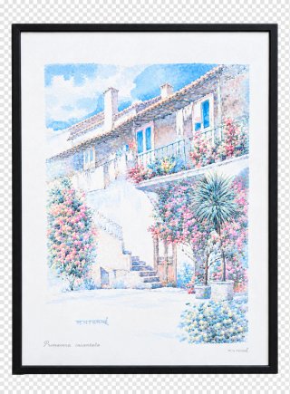 Cuadro Acuarela Primavera Incantata