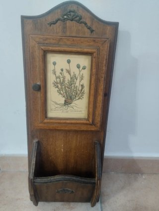 Organizador de pared de madera Vintage