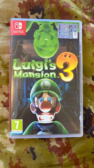 Custodia Vuota Luigi's Mansion 3 (Switch)