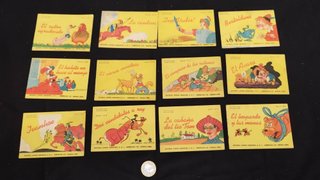 Lote cuentos miniatura antiguos: Sopena 1944,