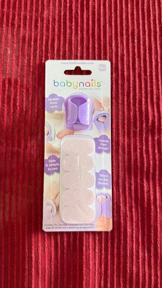 Lima de uñas para bebé Babynails