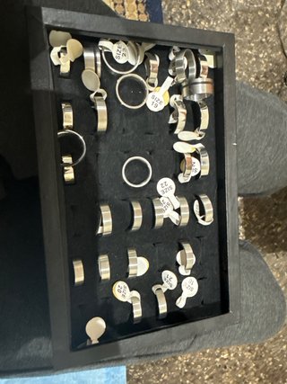 Set de anillos de acero
