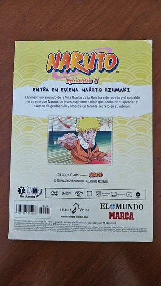 DVD Naruto Episodio 1 - SelectaVisión