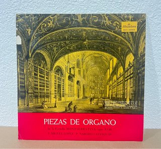 Disco de Vinilo “Piezas de Órgano de la Escuela...