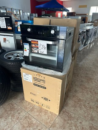 Horno Integrable Kroms Line Serie Cristal