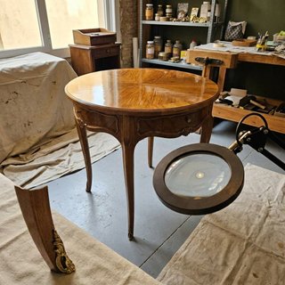 Mesa de Té Isabelina S.XIX Restaurada