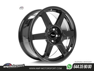 LLANTAS RACINGLINE VWR R-06 18 X 8.5 ET44 5X112 BLACK GRUPO VAG