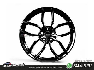 LLANTAS RACINGLINE R360 19 X 8.5 5X112 ET44 BLACK GRUPO VAG