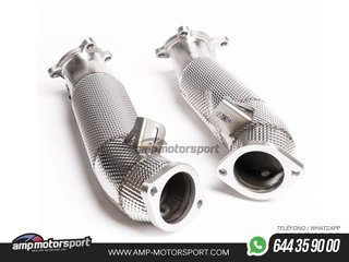 DOWNPIPES CTS TURBO INOX FUNDIDO 3.5" PARA NISSAN GT-R R35