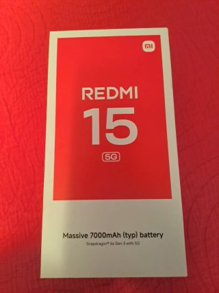 Xiaomi Redmi 15 5G 256GB Negro No negociable