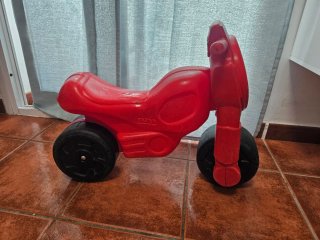 Moto Correpasillos Infantil Roja