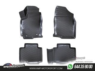 ALFOMBRILLAS DE GOMA RIZLINE PARA TOYOTA RAV-4 2013-2018