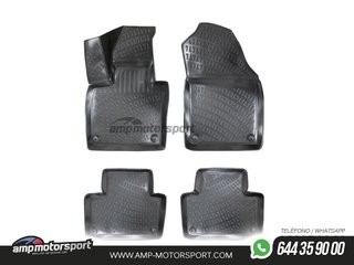 ALFOMBRILLAS DE GOMA RIZLINE PARA VOLVO XC90 HYBRID 2015-2019