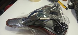 Sillín bicicleta con muelles cómodo, producto nuev