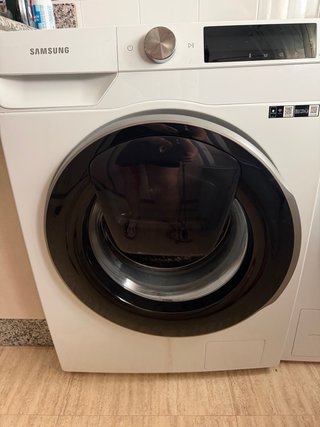 Lavadora Samsung para repuestos, FUNCIONA,