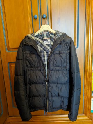 Chaqueta Acolchada Negra Levi's Strauss