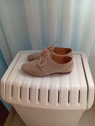 Zapatos Planos Beis