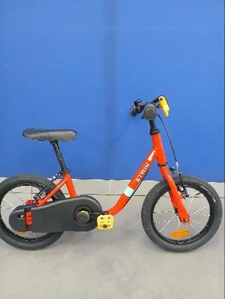 Bicicleta 14 pulgadas niños 3-5 Años 2 en 1 Discover 500