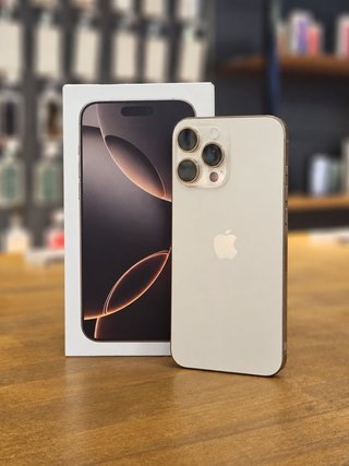 IPHONE 16 PRO MAX 256GB DESERT 89% BATERÍA