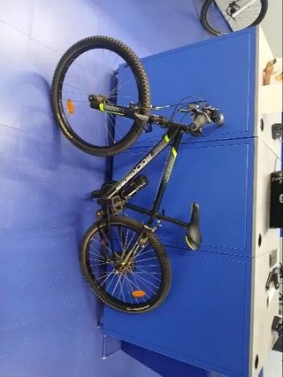 Bicicleta niños mtb 24 pulgadas Rockrider ST 500 negro 8-12
