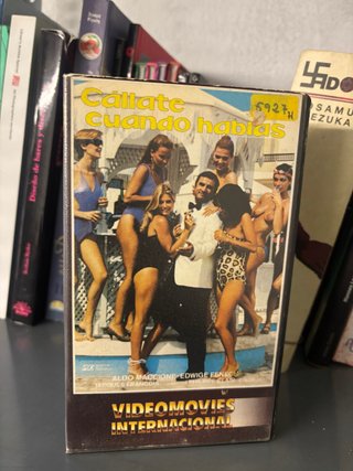 VHS Cállate cuando hablas