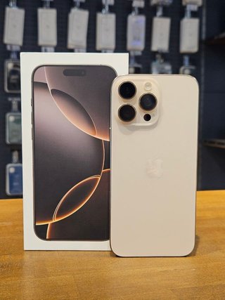 IPHONE 16 PRO MAX 256GB DESERT 91% BATERÍA
