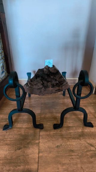 Soportes para Chimenea de Forja