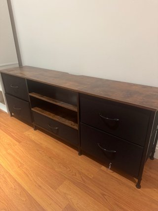 Mueble TV con 5 cajones de tela En madrid