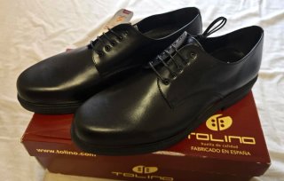 Zapatos de Piel Tolino Negros