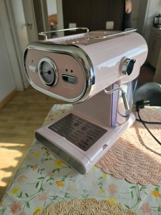 Cafetera Espresso Silvercrest Rosa