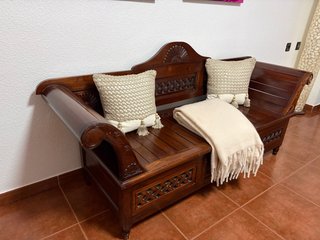 Banco de Madera Decorativo Ideal para restaurar