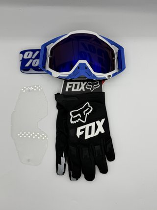 Gafas 100% y Guantes Fox Nuevos 1710