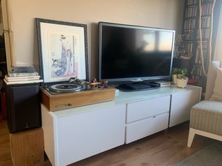 Mueble para TV DM lacada blanco de Camino a Casa.