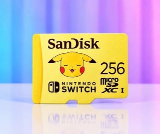 COMO NUEVA Tarjeta MicroSD SanDisk 256GB Pikachu