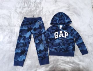 Conjunto Chándal GAP Camuflaje Azul 5 Años