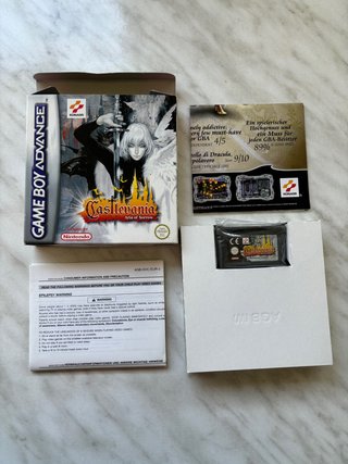 Castlevania: Aria of Sorrow (GBA) PAL ESP