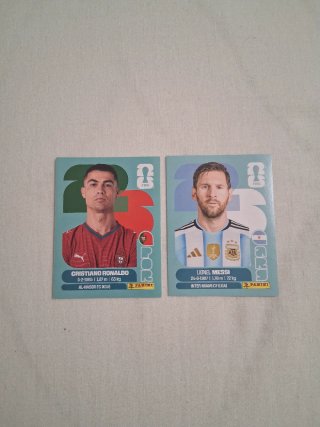 2 Stickers Panini Mundial FIFA 2026