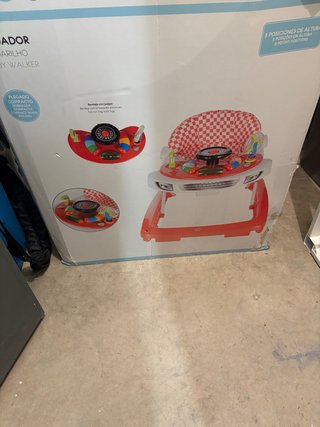 Andador para Bebé con Bandeja de Juegos