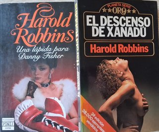2 libros H. Robbins
